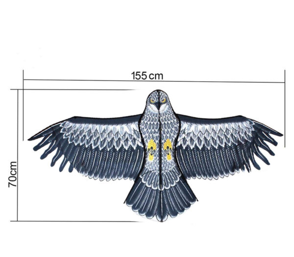 cometa águila para espantar palomas